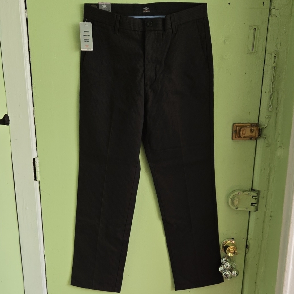 Dockers Men's Dark Brown Dress Pants